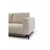 Coltar Extensibil Vedra, 270x210x90 h cm, Stofa Raita, Beige picture - 10
