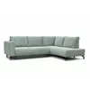 Coltar Extensibil Vedra, 270x210x90 h cm, Stofa Raita, Verde Mint picture - 6
