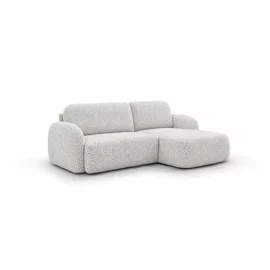 Coltar Extensibil Vertigo, 270x175x90 h cm, Stofa Gri Silver