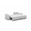 Coltar Extensibil Vertigo, 270x175x90 h cm, Stofa Gri Silver picture - 3