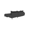 Coltar Extensibil Wesper, 266x189x69-93 h cm, Stofa, Gri picture - 7