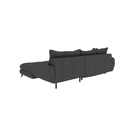 Coltar Extensibil Wesper, 266x189x69-93 h cm, Stofa, Gri picture - 7