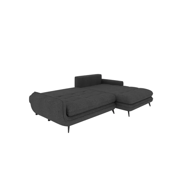 Coltar Extensibil Wesper, 266x189x69-93 h cm, Stofa, Gri picture - 9