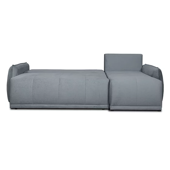 Coltar Extensibil York, Universal, Compartiment Depozitare,  254x160x78 h cm,  Stofa Gri picture - 5