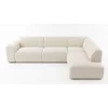 Coltar Faaron Set 2, 295x222x78 h cm, Stofa tip Boucle Crem picture - 2