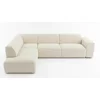 Coltar Faaron Set 2, 295x222x78 h cm, Stofa tip Boucle Crem picture - 1