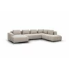 Coltar Modular Rossonero Set 4,  390x218x160x70 h cm, Stofa Beige picture - 1
