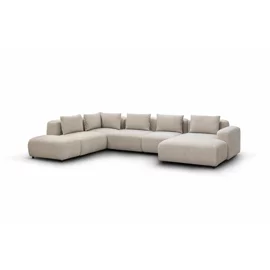 Coltar Modular Rossonero Set 4,  390x218x160x70 h cm, Stofa Beige