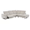 Coltar Montmarte cu Recliner Electric, 300x251 cm, Stofa Beige picture - 3