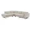 Coltar Montmarte cu Recliner Electric, 300x251 cm, Stofa Beige picture - 2