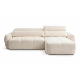 Coltar Nuti Cu Sezut Glisant Actionare Electrica, 294x170x79-95 h cm, Stofa, Beige