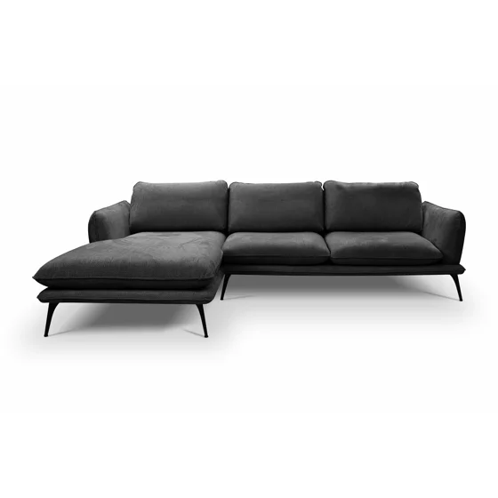 Coltar Portimao, 279x194x71-83 cm, Stofa, Antracit picture - 1