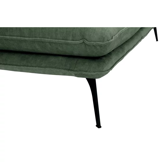 Coltar Portimao Forma U, 364x248x86 h cm, Stofa, Verde picture - 4