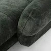 Coltar Roda cu Spatar Reglabil, 280x177x87 h cm, Stofa, Verde picture - 6