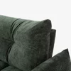 Coltar Roda cu Spatar Reglabil, 280x177x87 h cm, Stofa, Verde picture - 8