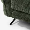 Coltar Roda cu Spatar Reglabil, 280x177x87 h cm, Stofa, Verde picture - 9
