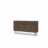 Comoda 2 Usi + 3 Sertare, Amaro, Sistem De Iluminat tip Led Inclus, 153.5x40x82.6 h cm, Pal Melaminat/MDF, Stejar Dunin picture - 6