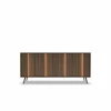 Comoda Amaro 4 Usi, Sistem de Iluminat tip Led Inclus, 183.3x40x82.6 h cm, Pal Melaminat/MDF, Stejar Dunin picture - 2