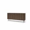 Comoda Amaro 4 Usi, Sistem de Iluminat tip Led Inclus, 183.3x40x82.6 h cm, Pal Melaminat/MDF, Stejar Dunin picture - 7