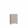 Comoda Caseres TYP33, 2 Usi + 2 Sertare, 80x38x113 h cm, Pal Melaminat/MDF, Casmir picture - 1