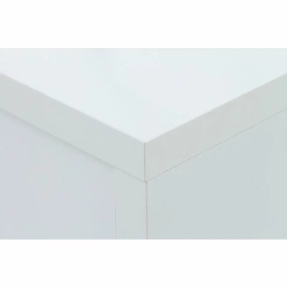 Comoda container 3 sertare Wing 79 Alb lucios picture - 3