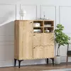 Comoda Ewa, 100x35x125 cm - Stejar Sapphire picture - 2