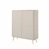 Comoda Lante 2 Usi, 113.2x38x134.1 cm, MDF, Beige picture - 4