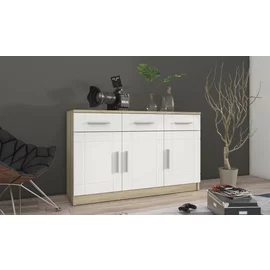Comoda Paris 3 Usi 3 Sertare, 103x37x70 h cm