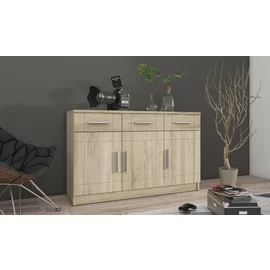 Comoda Paris 3 Usi 3 Sertare, 103x37x70 h cm