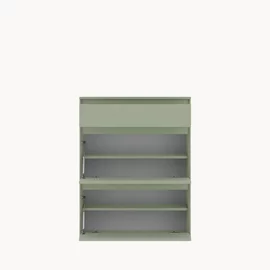 Comoda Pentru Hol Zapato, TYP ZAPGK1 75x35.3x96.8 h cm, Verde Salvie