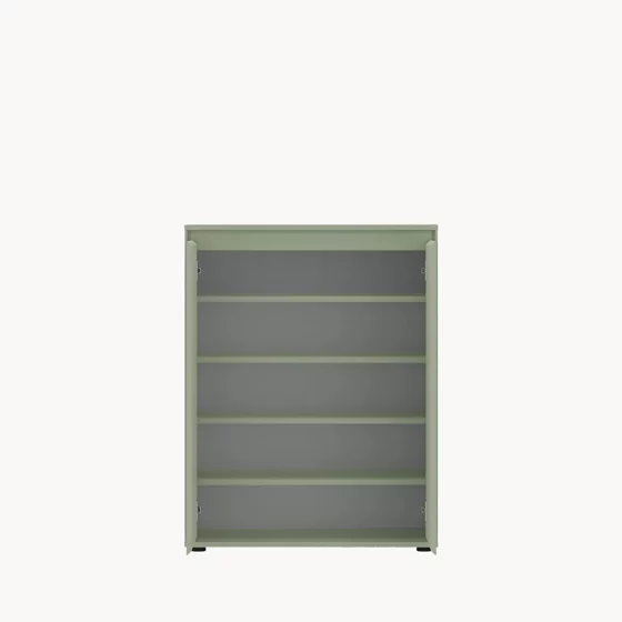 Comoda Pentru Hol Zapato, TYP ZAPGK2 75x35.3x96.8 h cm, Verde Salvie picture - 4