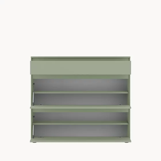 Comoda Pentru Hol Zapato, TYP ZAPGK3 111.5x35.3x96.8 h cm, Verde Salvie picture - 4