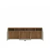 Comoda TV Cut Out CTUF01, 165x45x56.5 h cm, Pal Melaminat, Stejar Evoke/Casmir picture - 2