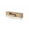 Comoda TV, Lovi 196-2D1S, 196x40.2x51.2 h cm, Front Riflaj, Natur picture - 6