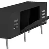 Comoda TV Paradise, 140x29.6x45 cm - Antracit/Silver picture - 5