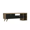 Comoda TV Parion, 150x35x47 cm - Neagra picture - 4