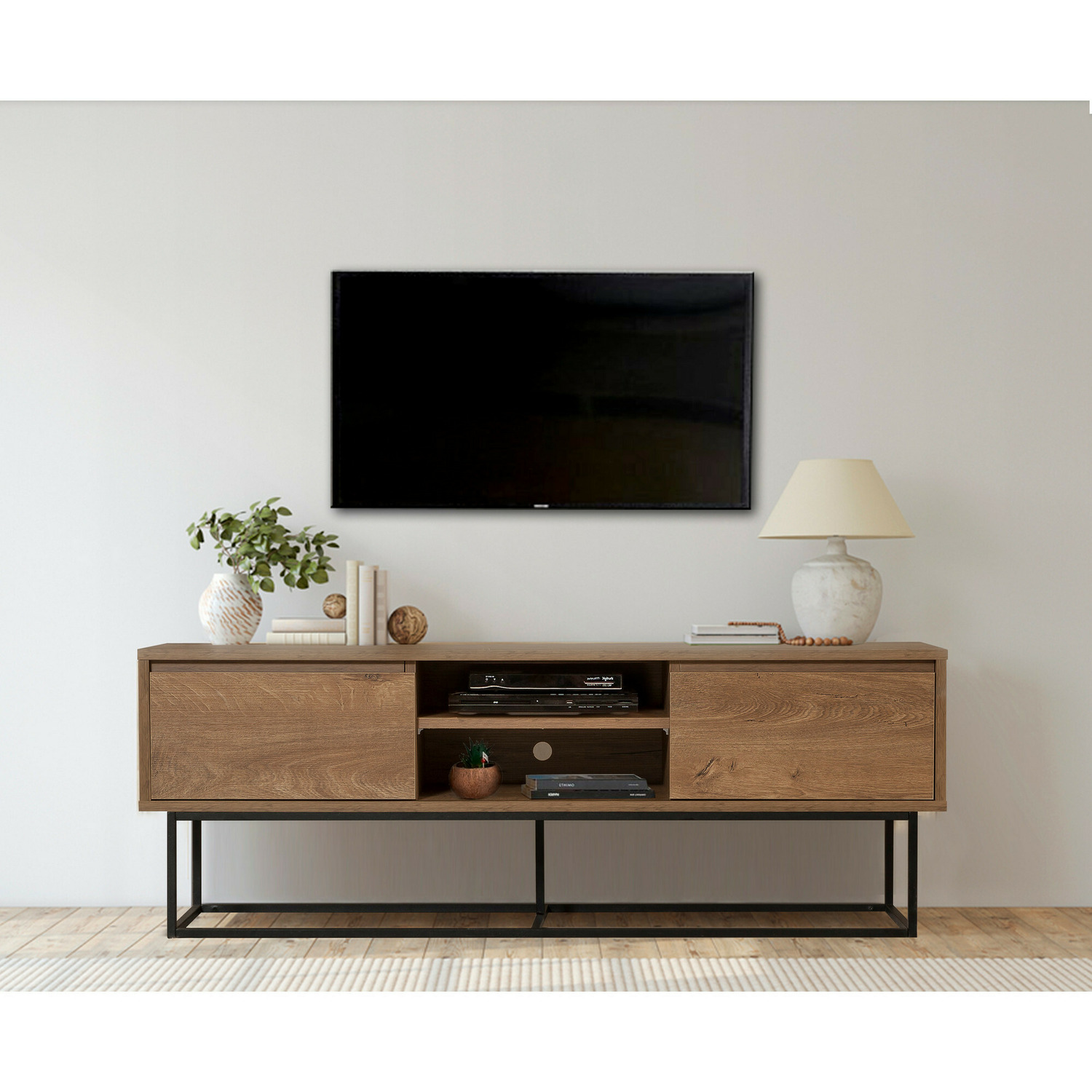 Comoda tv rodez,140x40x50 cm, nuc