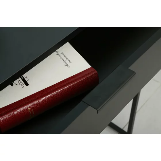 Consola Mersburg, 80x28x76.5 h cm, Metal/Pal Melaminat, Neagra picture - 5