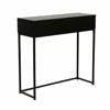Consola Mersburg, 80x28x76.5 h cm, Metal/Pal Melaminat, Neagra picture - 3