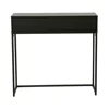 Consola Mersburg, 80x28x76.5 h cm, Metal/Pal Melaminat, Neagra picture - 2