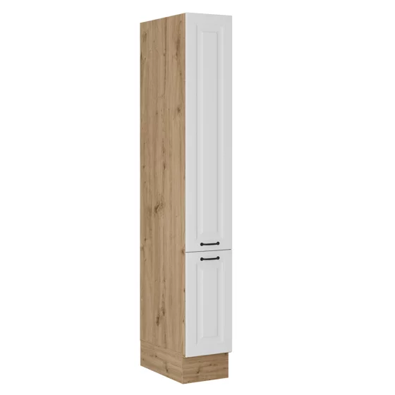 Corp Inalt tip Cargo pentru Bucatarie Stina, Front MDF, Stejar Artisan/Alb picture - 1