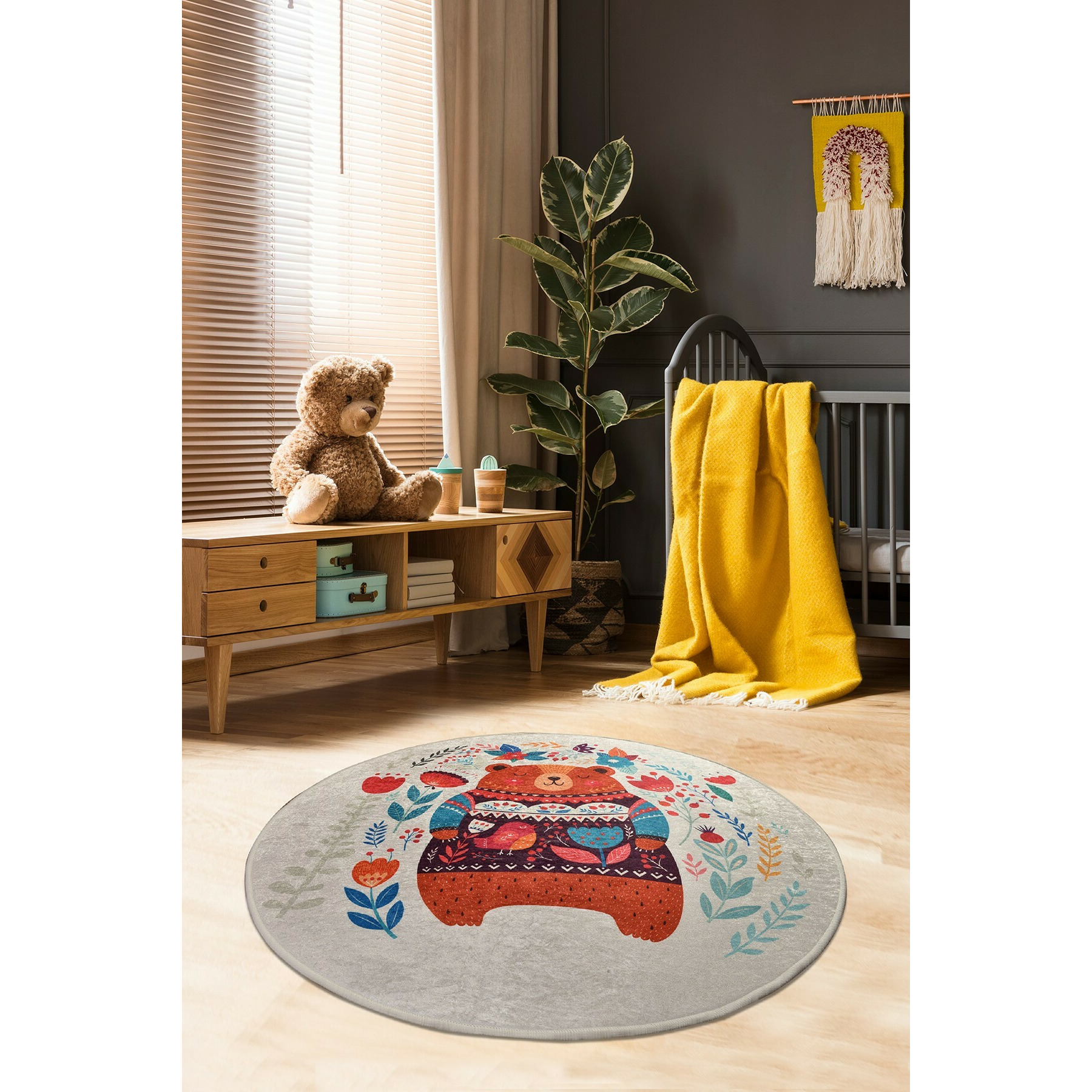 Covor aruba 1356, rotund, 140 cm , multicolor