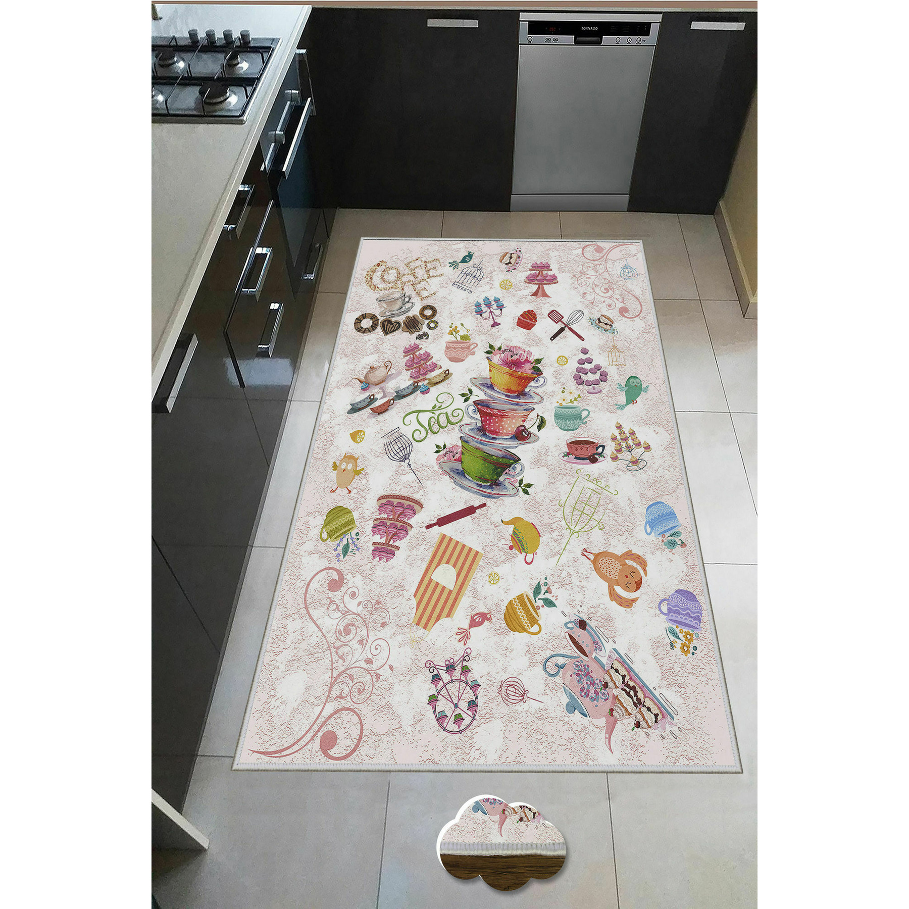 Covor aruba 1378, 60x100 cm, multicolor