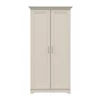 Dulap cu 2 Usi Flandra, 99.5x67.5x197 h cm, Pal Melaminat/MDF Casmir/Stejar Mauvella picture - 1
