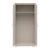 Dulap cu 2 Usi Flandra, 99.5x67.5x197 h cm, Pal Melaminat/MDF Casmir/Stejar Mauvella picture - 3