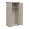 Dulap cu 2 Usi Flandra, 99.5x67.5x197 h cm, Pal Melaminat/MDF Casmir/Stejar Mauvella picture - 4