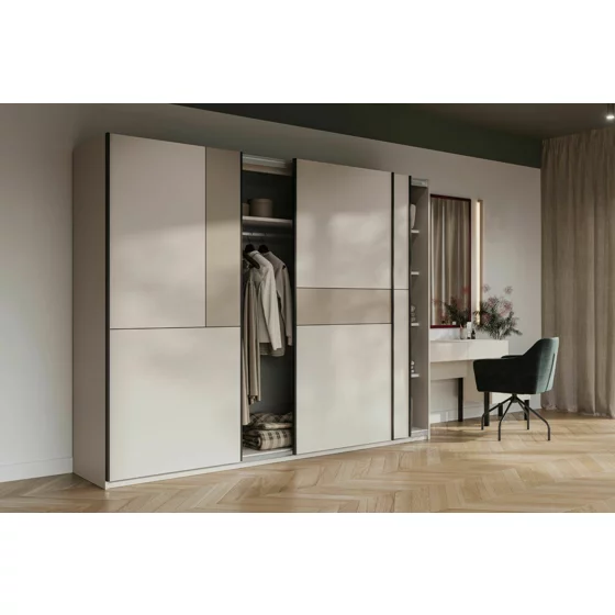 Dulap Cu Usi Culisante Cube, 270x60x210 h cm, Casmir/Congo picture - 3