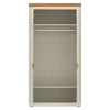 Dulap Naxxar NAXS01 2 Usi, 104.2x59.6x204.5 h cm, Pal Melaminat/PVC, Stejar Piatra/Casmir picture - 2