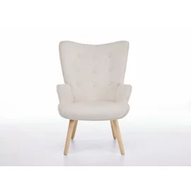 Fotoliu Angel, 69x75x96 cm, Stofa, Beige