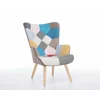 Fotoliu Angel Patchwork, 69x75x96 cm, Stofa Tip Patchwork picture - 4